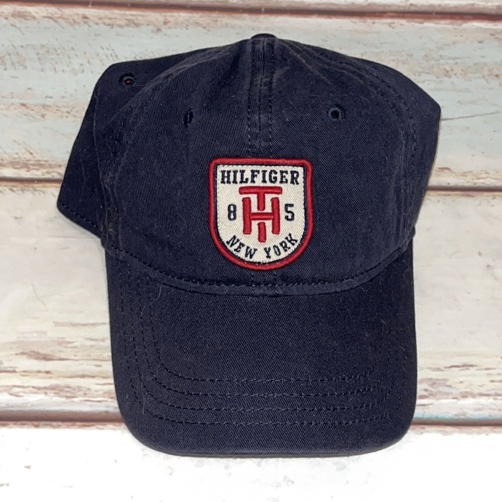 Tommy Hilfiger Black Adustable Baseball Hat